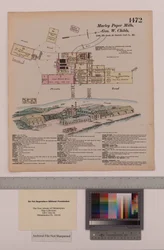 Marley Papiermühlen, Maryland, Hexamer General Surveys, 1880