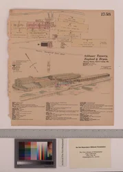 Schlosser-Gerberei, England und Bryan-Gerbereistation, Maryland, Hexamer General Surveys, 1883