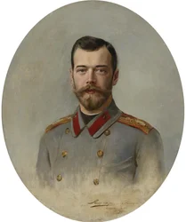 Porträt von Kaiser Nikolaus II. 1868-1918, 1897