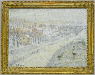 Winterlandschaft - Washington Bridge, c.1907-10