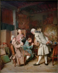 Die Liebhaber der Malerei