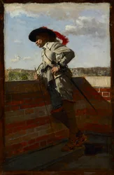 Auf einer Terrasse, 1867