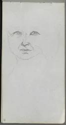 Studie eines Gesichts