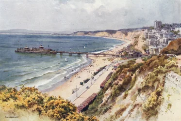 Bournemouth Pier und Strände von Eastcliff