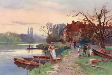 Themse: In der Nähe von Staines