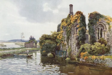 Ruinen des normannischen Hauses, Christchurch