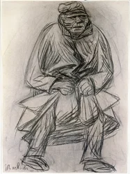 Figur eines Bettlers. New York, Museum of Modern Art