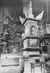 O mi shan, Wan nien sze, Szechuan, Pagode der Reliquien im "Kloster der Ewigkeit"