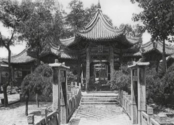 Sianfu, Li pai sze, Shensi, Hauptgericht der Großen Moschee