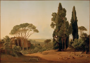 Die Villa Hadriana bei Tivoli
