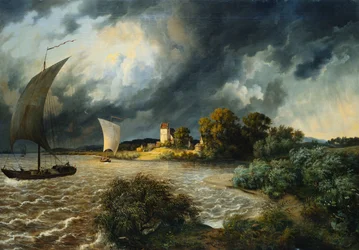 Der herannahende Sturm, 1838