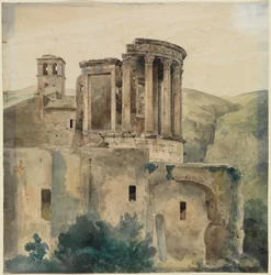 Der Tempel der Vesta in Tivoli