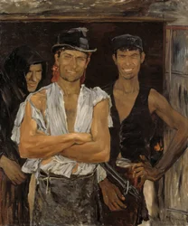 Spanische Schmiede, 1881