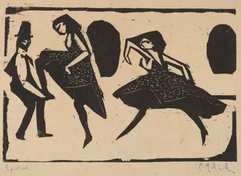 Akrobatischer Tanz, 1911