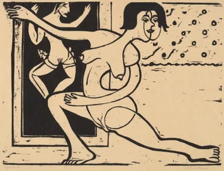 Tänzer beim Üben, 1934