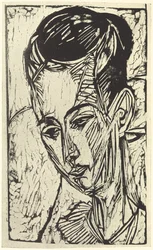 Die Graphik Ernst Ludwig Kirchners bis 1924, von Gustav Schiefler Band I bis 1916, 1926