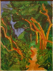 Fehmarnlandschaft, Waldweg
