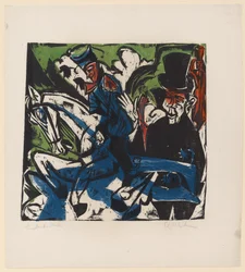 Illustration für Peter Schlemihl von Adalbert von Chamisso