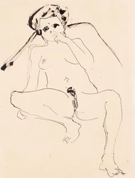 Liegender Akt, 1919