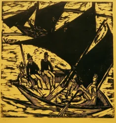 Segelboote bei Fehmarn