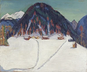 Der Junkerboden im Schnee, ca. 1936-1938