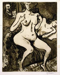 Zwei Frauen, 1907