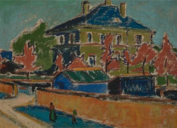 Villa in Dresden, um 1910