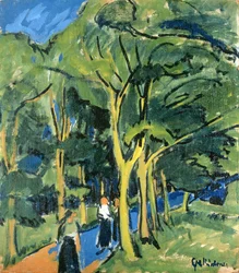 Waldstraße, um 1910