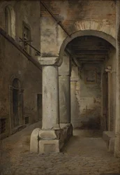 Eine römische Gasse