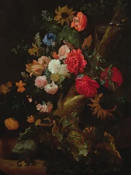 Stillleben mit Blumen