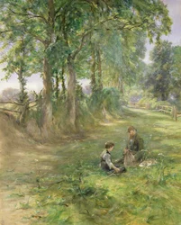 Die Rast des Wildhüters, 1897