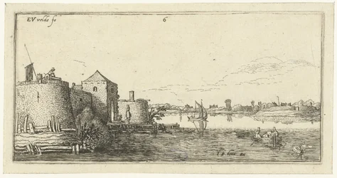 Festung mit Verteidigungsanlagen von Tholen an der Schelde