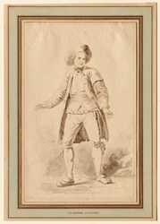 Der Schauspieler Clairval, 18. Jahrhundert