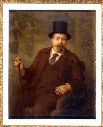 Porträt von Willy (Henry Gauthier-Villars)