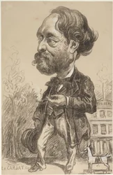 Karikatur von Gustave Perdonnet