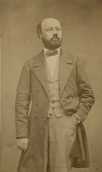 Porträt des Komponisten François Bazin 1816-1878, ca. 1760
