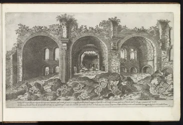 Reste der Basilika von Maxentius in Rom