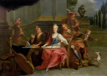 Die Probe (Detail)