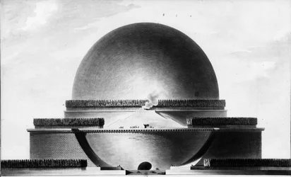 Kenotaph für Newton - E.L. Boullée