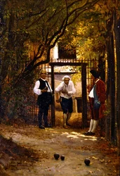 Boules spielen