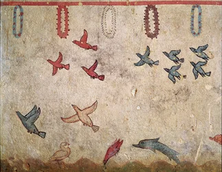 Ein Vogelflug (Detail)