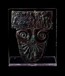 Etruskische Zivilisation: Bronzefigur zur Mythologie des Troilos (520 v. Chr.)