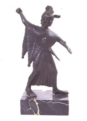 Figur der Minerva im Kampf, etruskisch