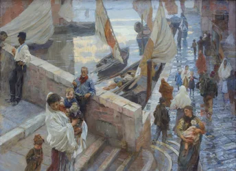 Nach dem Regen in Chioggia