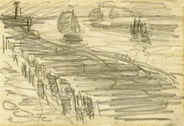 Segelschiffe auf der Schelde