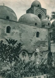 Kirche San Giovanni degli Eremiti, Palermo, Sizilien, Italien, 1927
