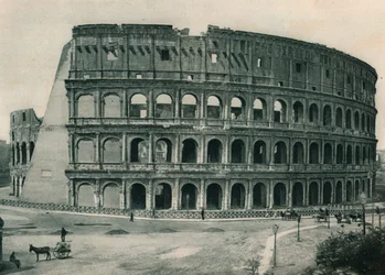 Das Kolosseum, Rom, Italien, 1927