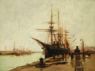 Ein Hafen