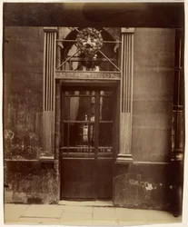 Ladenschild in der Rue Notre-Dame de Bonne-Nouvelle