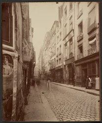 Die Häuser in der Rue Grenier-Saint-Lazare 4, 6, 8